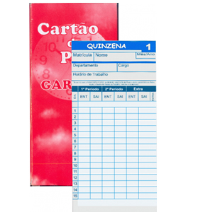 Porto Alegre Relógio de Ponto Precisão Equipamentos cartao-ponto-timecard